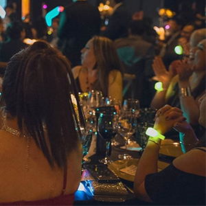 Flashing LED bracelets – corporate launch
