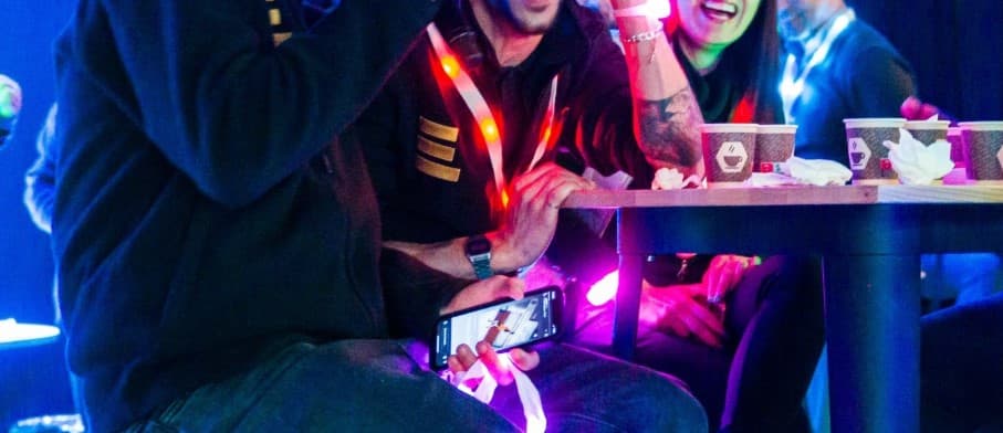 VIP acrylic LED lanyards