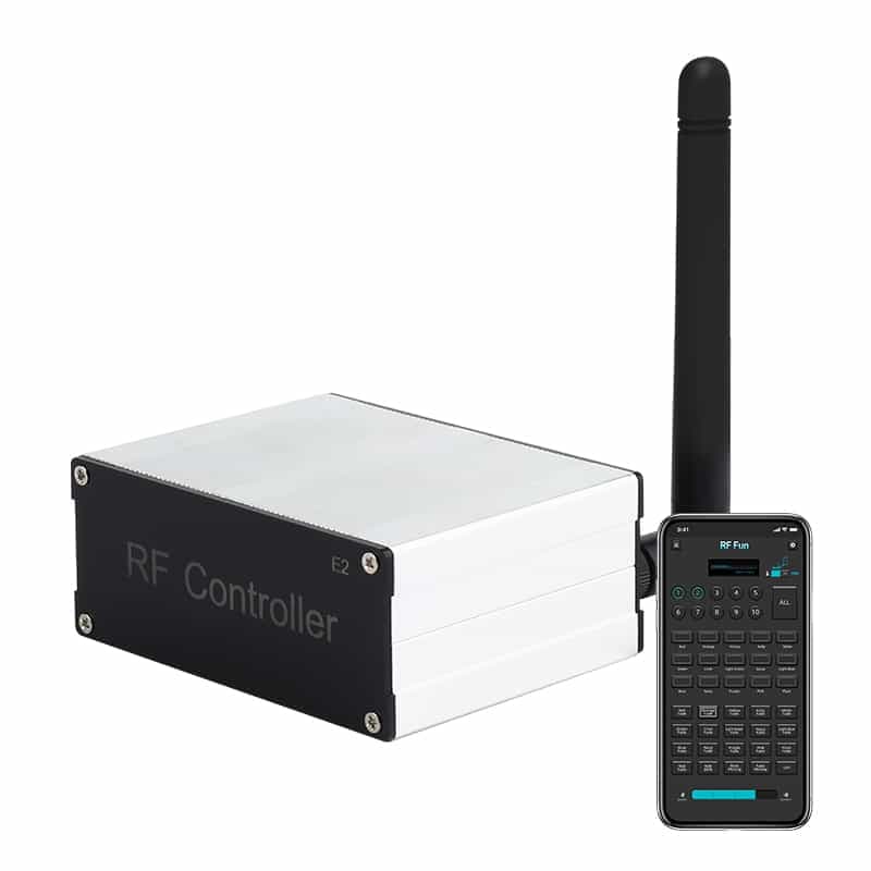 GFC008 APP transmitter for branded mobile app LED lanyard control