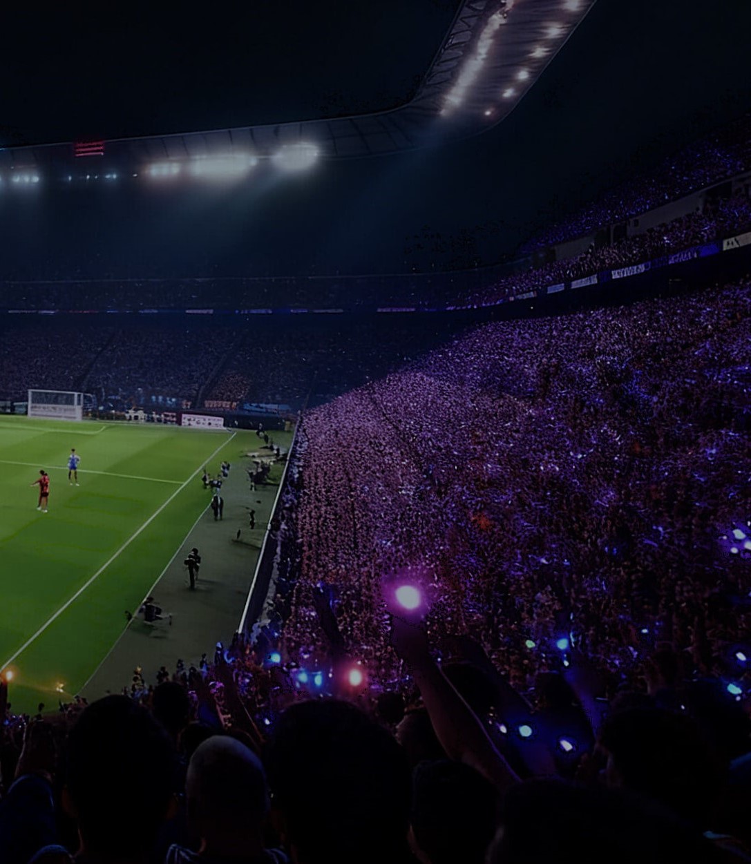 Massive Stadium Concert Tour Light Effects