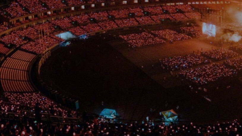 Concert Light Bracelets deployed at a massive North American music festival stadium