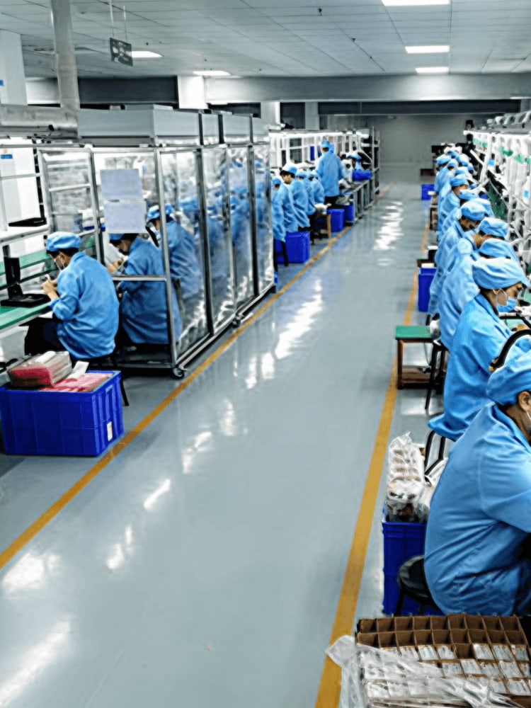 SMT precision bonding and testing equipment at Baoan Shenzhen factory