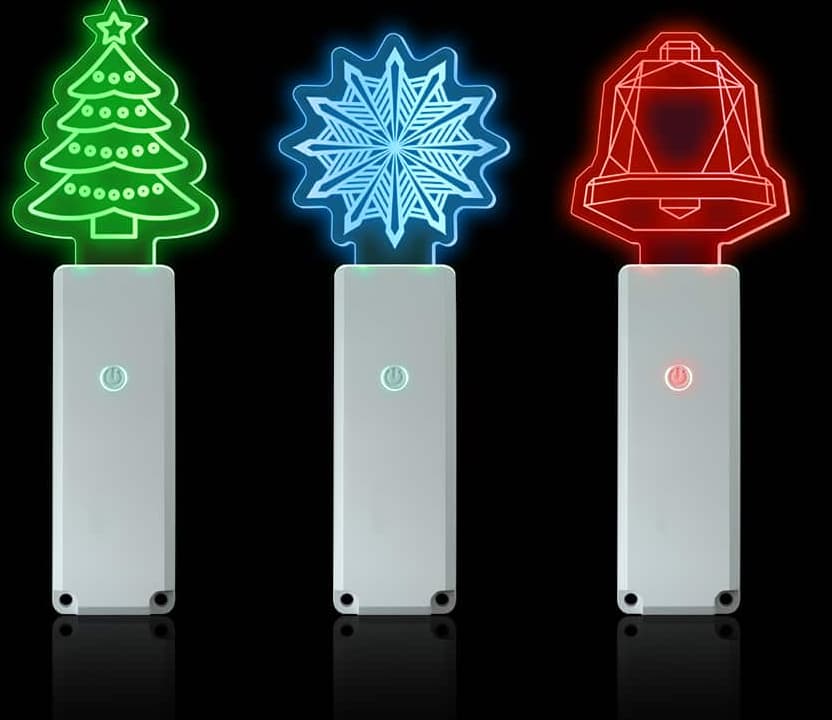 GFE005 custom acrylic glow stick