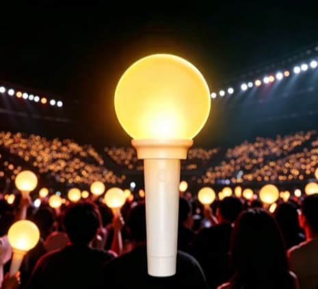 Concert glow sticks – GFE009 opaque dome glow stick