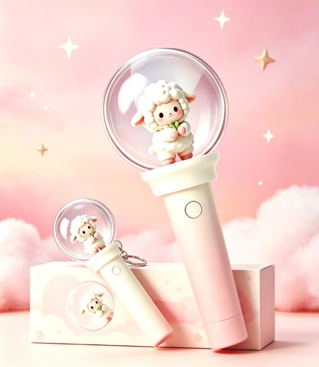 Collectible fanlight with rechargeable battery
