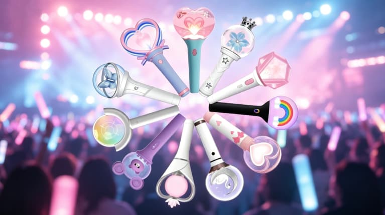 Kpop lightstick manufacturer full custom design