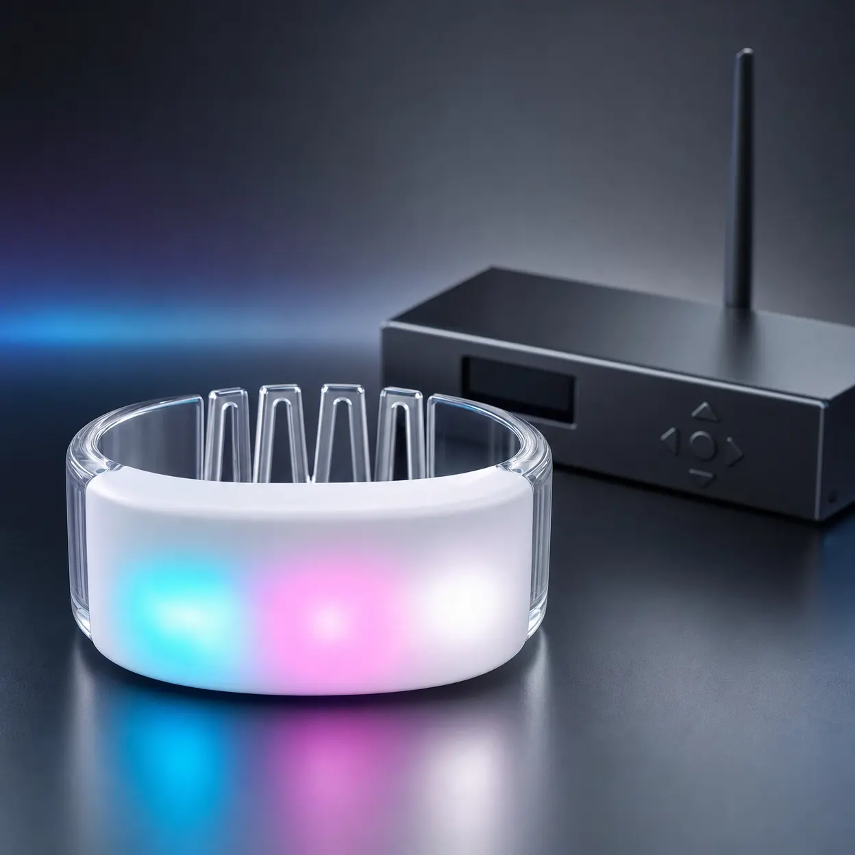 ergonomic abs and silicone rfid festival wristbands for vip access control