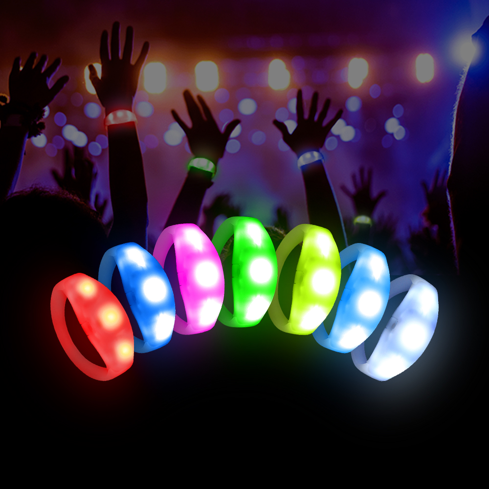 concert wristbands light up silicone model